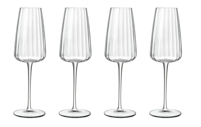 Luigi Bormioli Sektglas Optica 21 cl, 4 pieces, transparent