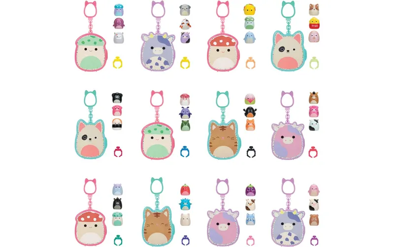 Squishmallows Squishalongs Schlüsselanhänger assortiert