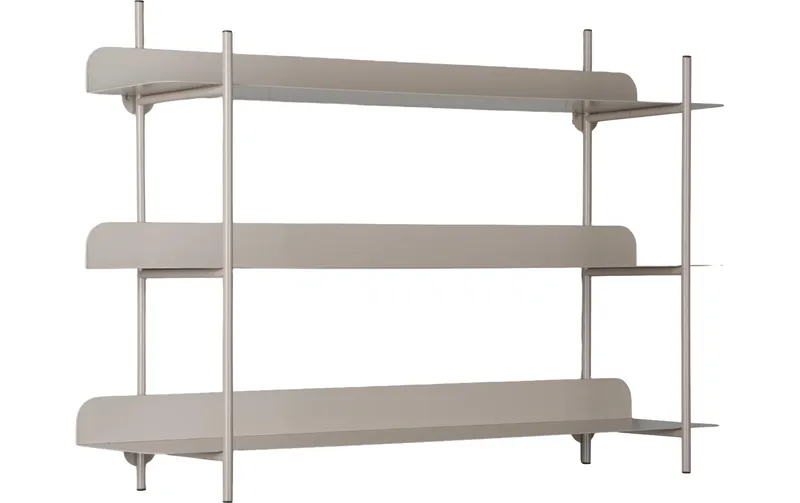 present time Wandregal Riqueza Tres, Warm Grey