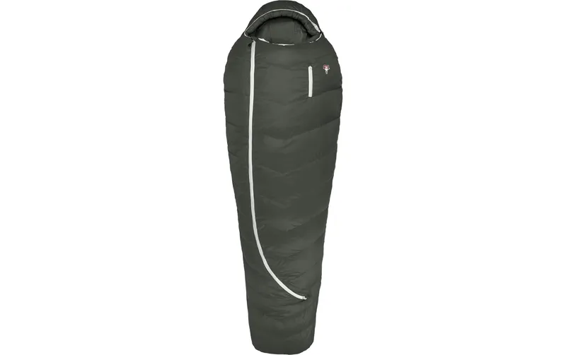 Grüezi Bag Schlafsack DownWool Summer 2.0 -3 °C 200 cm, Schwarz