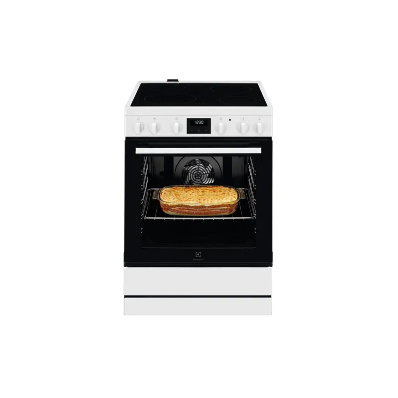 Electrolux Standherd FEH6LV202 A, Schwarz/Weiss