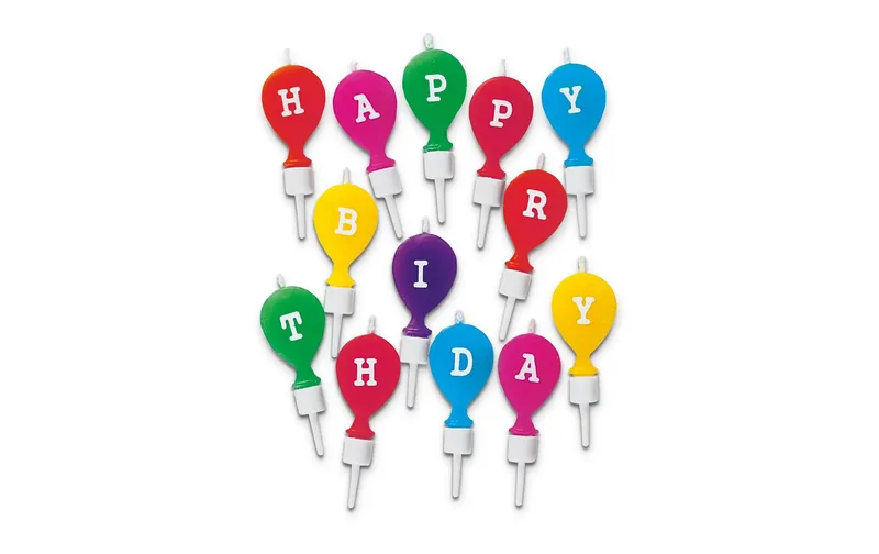 Städter Kerze Happy Birthday 13 pièces