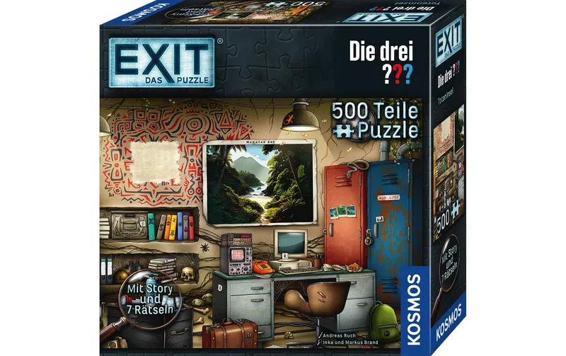 Kosmos Kennerspiel EXIT il Puzzle la drei ??? Toteninsel