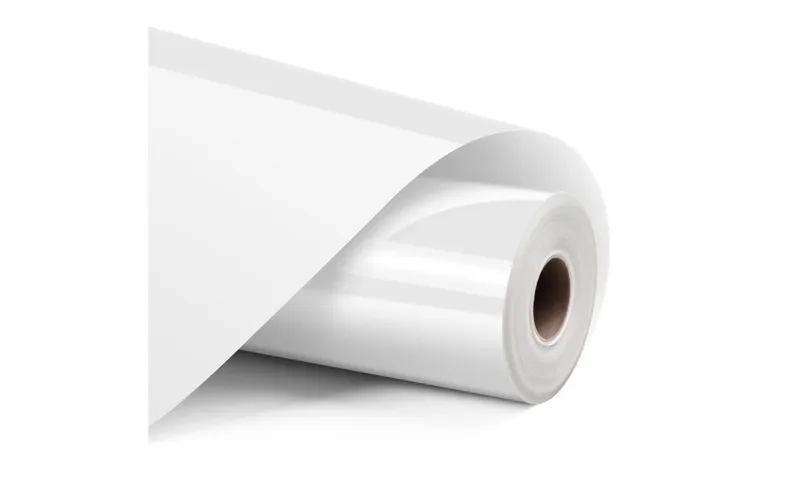 LOKLIK Permanent klebendes Vinyl Rolle, 1 pièces, blanc