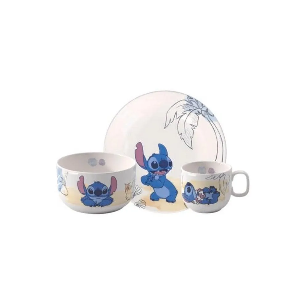 Villeroy & Boch Kindergeschirrset Disney Stitch 3-teilig