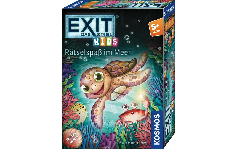 Kosmos Kinderspiel EXIT® Kids Rätselspass im Meer -DE