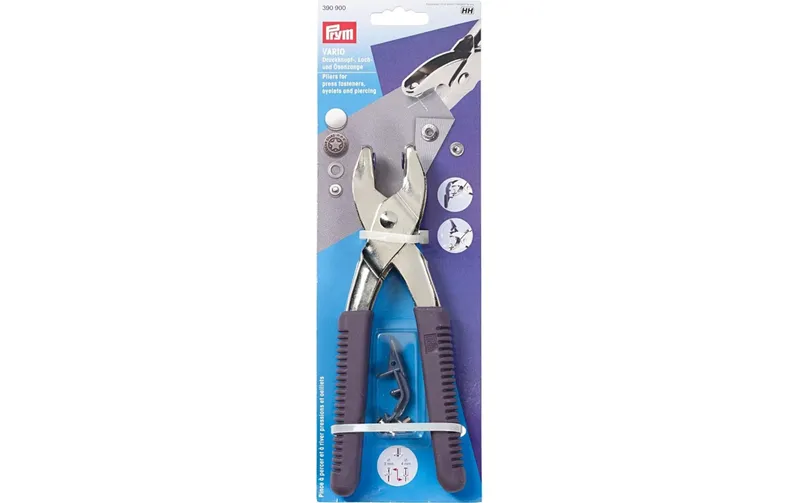 Prym Vario-Zange 19,5 cm, avec Lochwerkzeugen