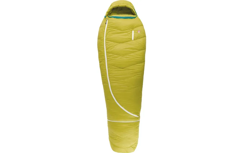 Grüezi Bag Kinderschlafsack Biopod DownWool KidsTeen Citron
