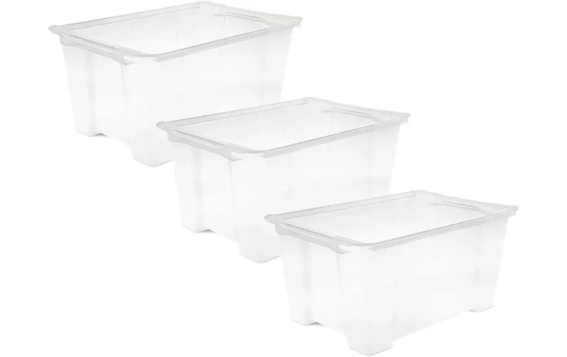redho Aufbewahrungsbox EVO EASY transparent, 3 tlg.