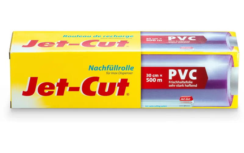 Jet-Cut Frischhaltefolie 30 cm Nachfüllrolle zu stainless steeldispenser