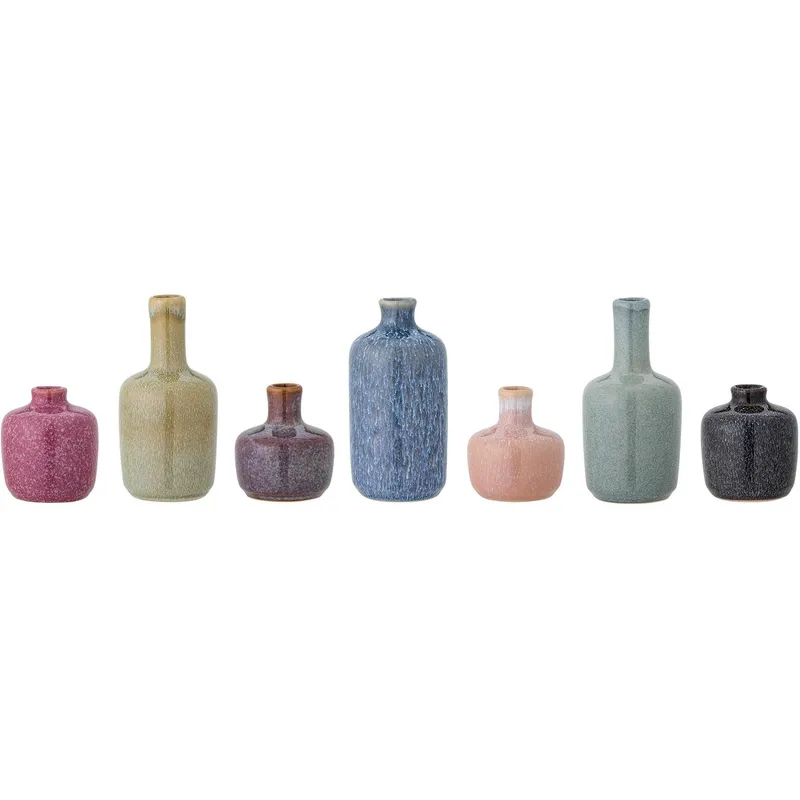 Bloomingville Vasen-Set Maien 14 cm, multicolour