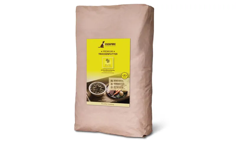 Escapure Trockenfutter Pute Premium 12 kg