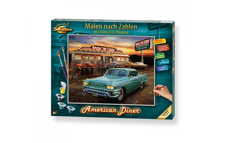 Schipper Malen nach Zahlen American Diner