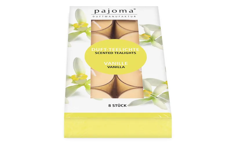 Pajoma Teelicht Vanille 8er Set