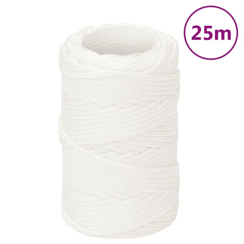Bootsseil Weiß 2 mm 25 m Polypropylen