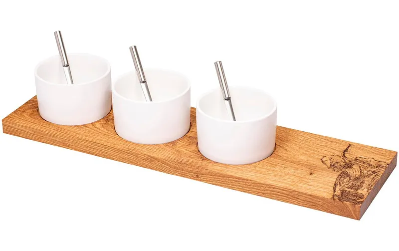 Kadastar Snackschale Hornkuh brun