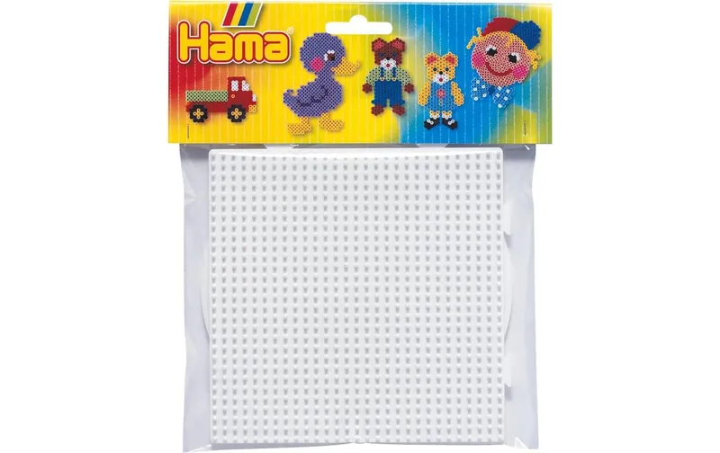 Hama Bügelperlen Platten Midi white