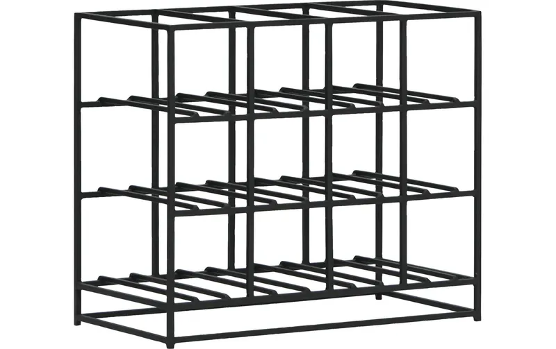 House Doctor Weinregal HD12, 20 x 41 x 35 cm, Schwarz