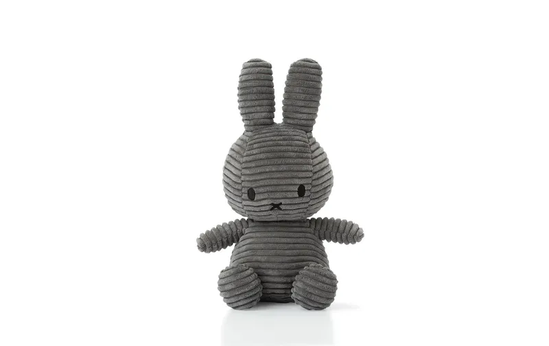 Bon Ton Toys Miffy ECO Kordsamt grau 23 cm