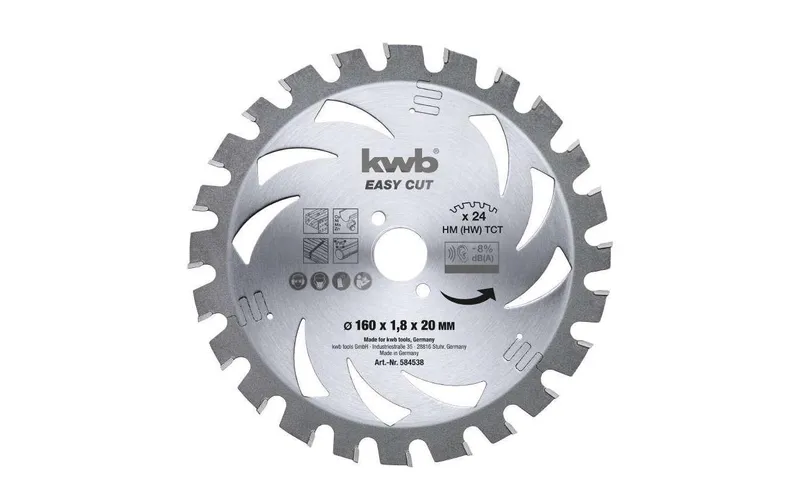 kwb Kreissägeblatt Akku-Top Ø 160 x 20 mm