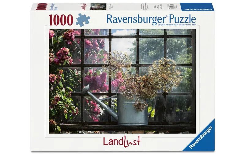 Ravensburger Puzzle Getrockneter Allium in der Giesskanne