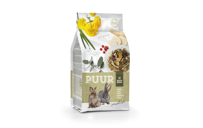 Witte Molen Hauptfutter Puur pour empfindliche Kaninchen, 3 kg