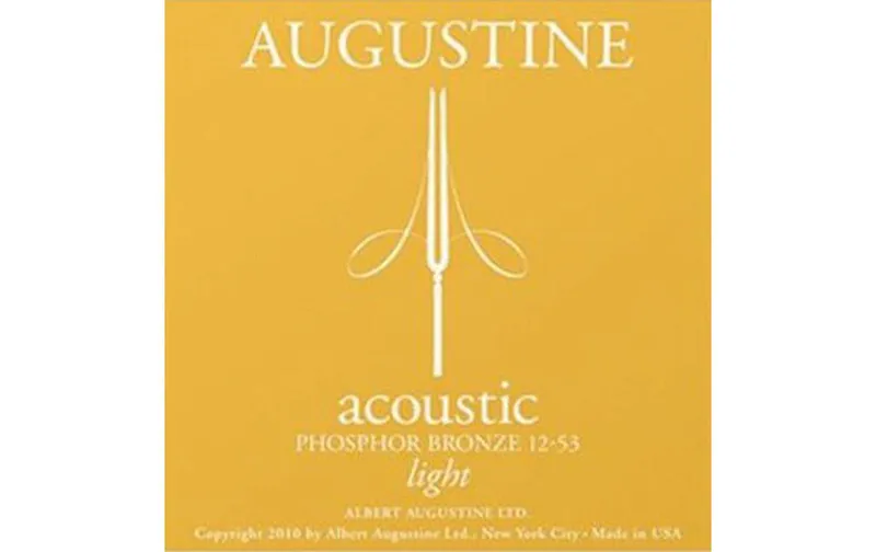 Augustine Gitarrensaiten Light Phosphor 12-53 – Bronze