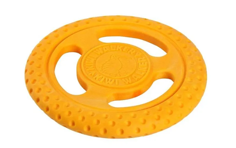 KIWI WALKER Dog Disc Frisbee Orange, M, Ø 22 cm