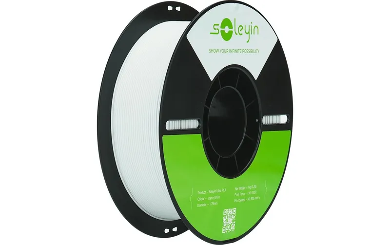 Creality Filament Soleyin Ultra PLA Matte white 1.75 mm 1 kg
