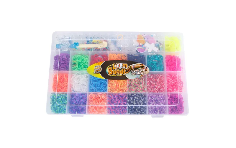 Sombo Bastelset Loom Bands, 5600 Ringe