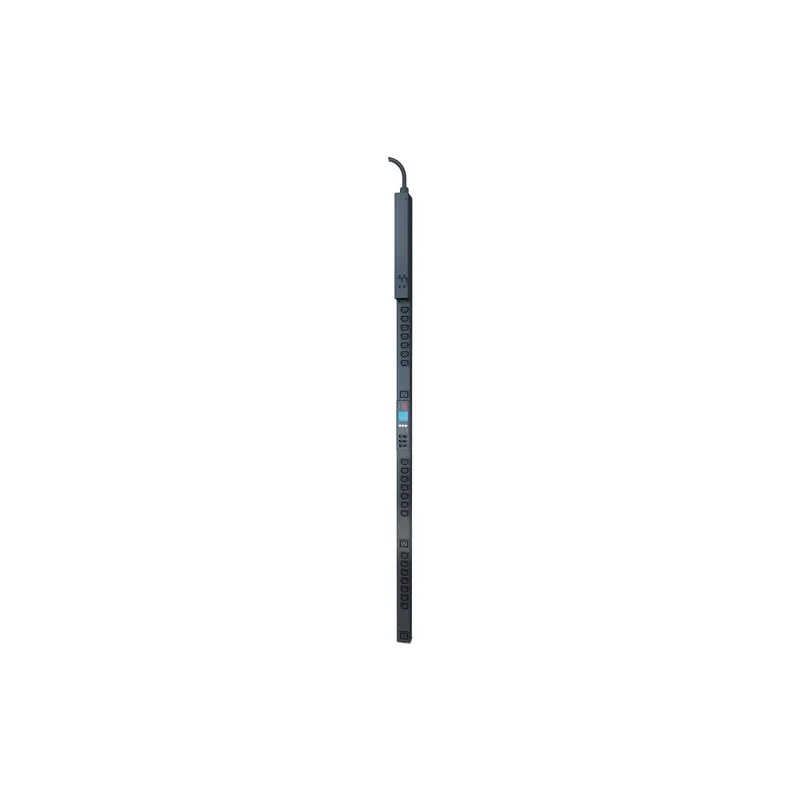 APC Metered Rack PDU ZeroU 2G Rack AC 200/208/230V Ethernet input IEC 60309 32A output connectors, 24 0U, Black