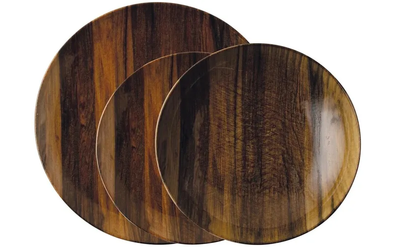 Arthur Krupp Speise-Service Wood Essence 12 pièces,brun