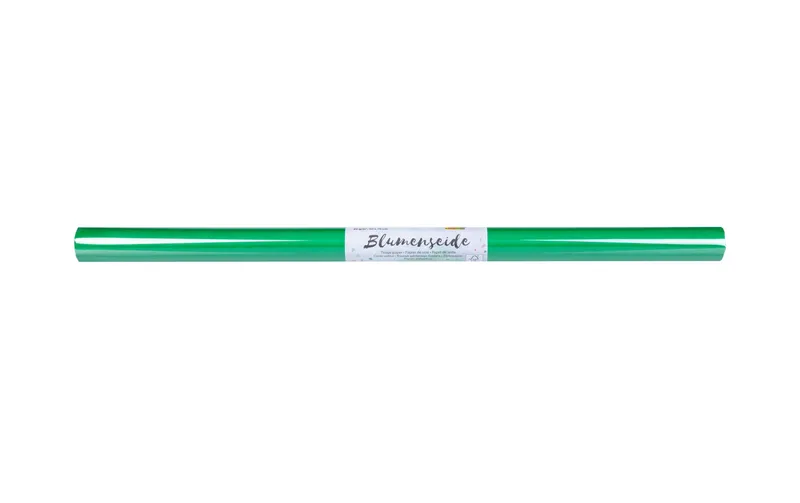 Folia Seidenpapier Blumenseide, 50 x 70 cm vert