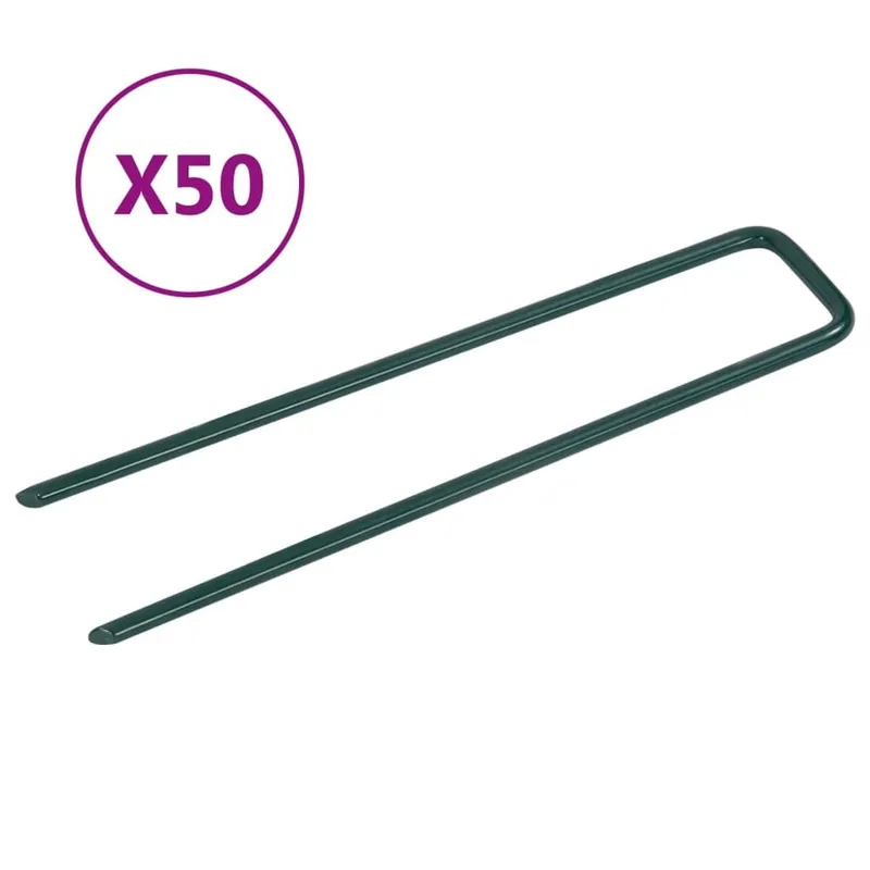 Nägel per Kunstrasen 50 pz. U-Form ferro
