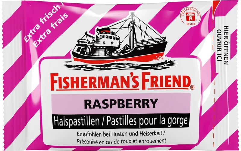 Fisherman's Bonbons Raspberry 25 g