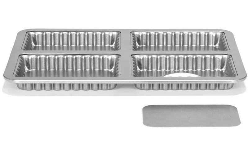 Patisse Quiche-Backform Silver-Top Mini 31 x 22 x 2 cm