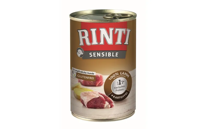 Rinti Nassfutter Sensible Dose Lamm + Kartoffel, 400 g