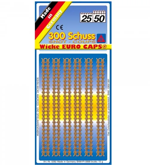 25/50-Schuss Streifenamorces