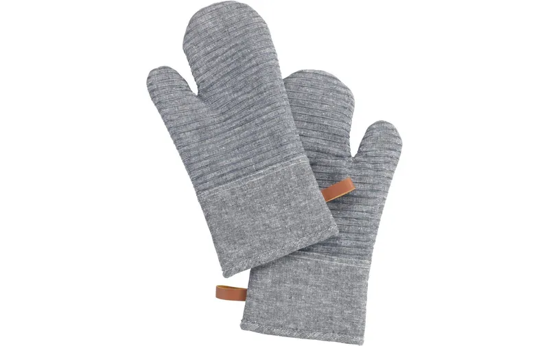 Wenko Küchenhandschuh Ada Stripes grey, 2 pieces