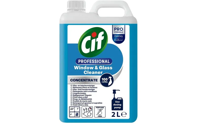 Diversey Pro Formula CIF Konzentrierter Glasreiniger 1x2 L