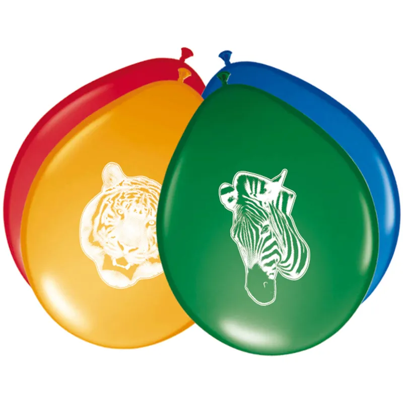 Gummiballons Safari-Party