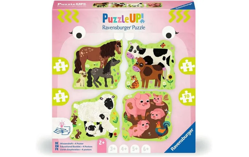 Ravensburger Puzzle Up! Bauernhoftiere