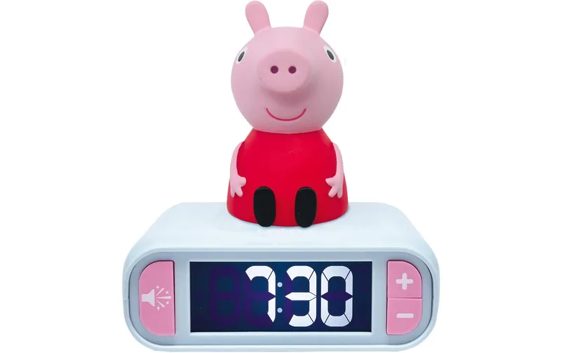 Lexibook Nachtlicht-Wecker Peppa Pig Kinder-Wecker