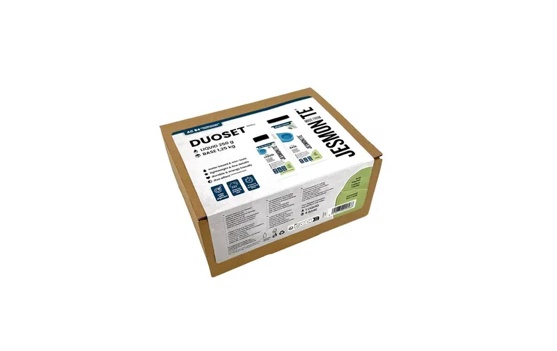Jesmonite Modellier-Set AC84 250 ml + 1250g Pulverbasis bianco