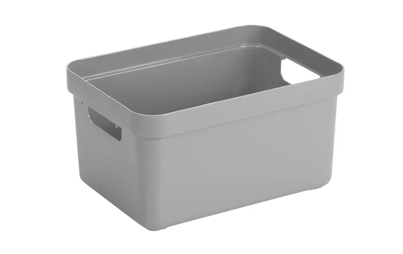 Sigma Home Aufbewahrungsbox 13 l Hellgrau