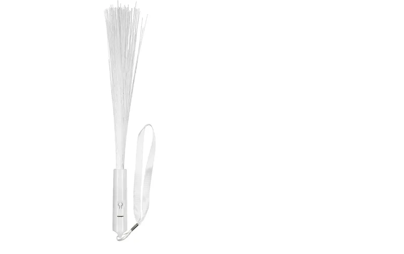 Partydeco LED Stab Glasfaser Weiss, 1 Stk.