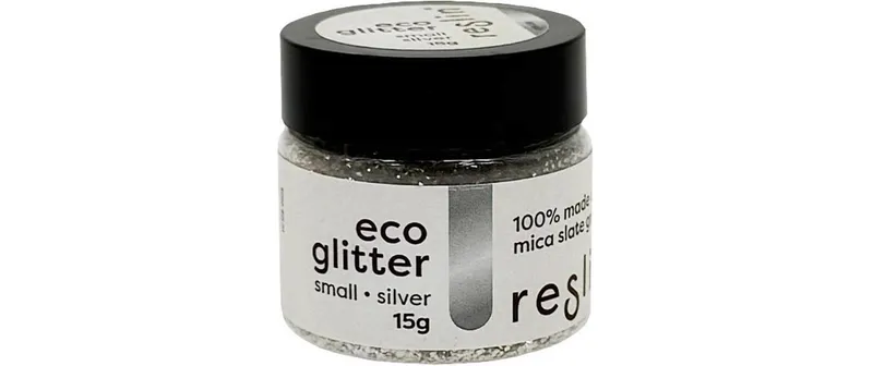 Reslin Farbpigmente Glitzer Small, silver