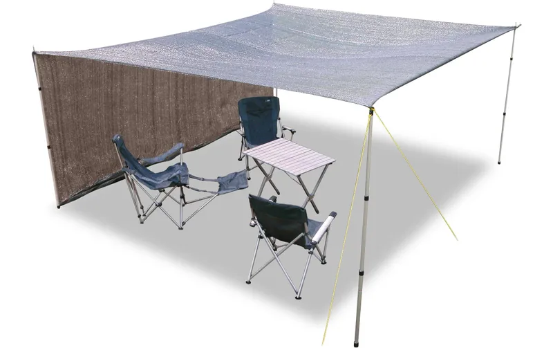 Eurotrail Sonnensegel Mesh Eckig