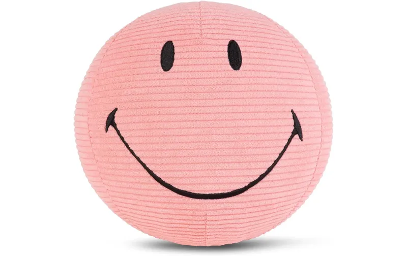 Bon Ton Toys Plüsch Smiley ECO Kordsamt Pink 23 cm