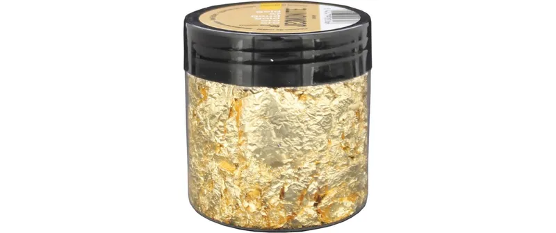 Jesmonite Blattmetall 5g, Gold